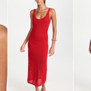 Staud Jessica knit dress RUBY